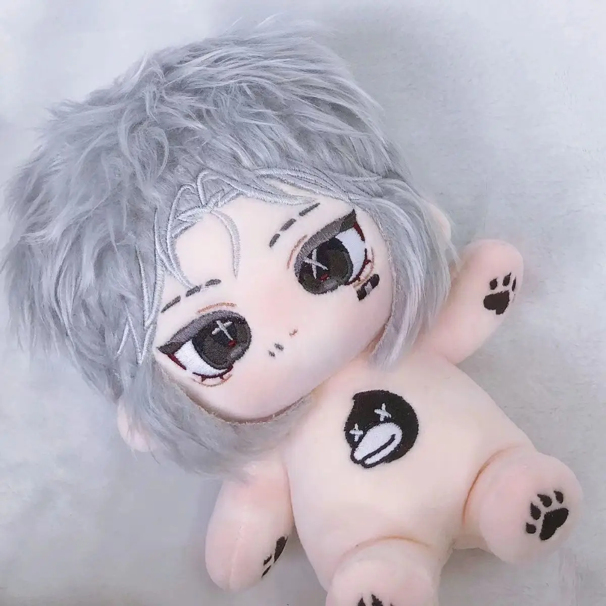 

Anime Game Identity Ⅴ Naib Subedar Mercenary 20cm Nude Doll Plush Toy Stuffed Soft Plushie a5843