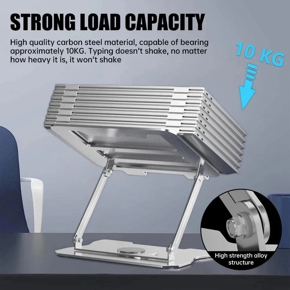 New 360° Rotation Tablet Stand Heat Dissipation Foldable Laptop Holder Adjustable Multi Angle Lifting Bracket