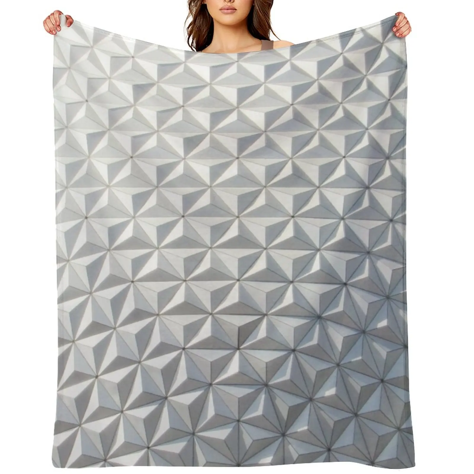 

Spaceship Earth Throw Blanket Large Soft Big Thermals For Travel Quilt Blankets