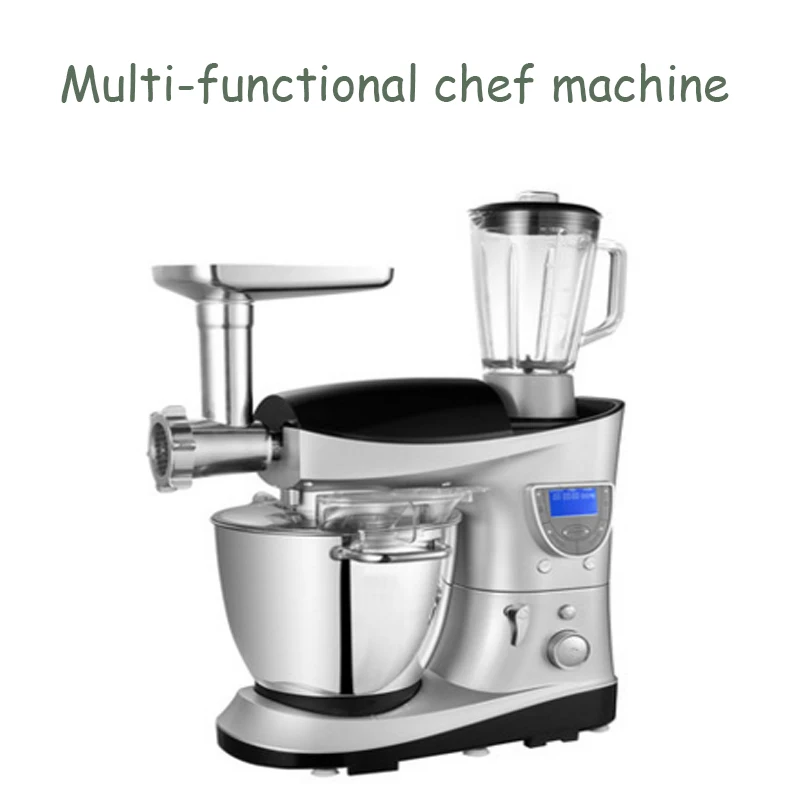 7L Household Stand Mixer Food Processor Dough Maker Chef Machine Heating function Cooker Mixer Egg Beater