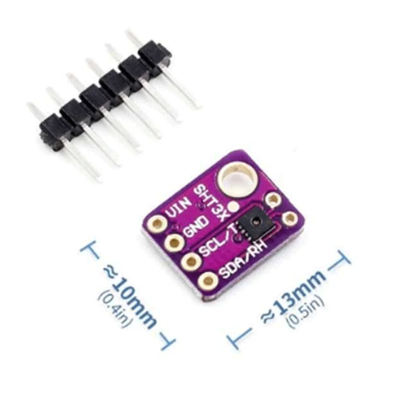 SHT30 SHT31 Temperature and Humidity Sensor Module Microcontroller Digital Output IIC I2C GY-SHT30-D GY-SHT31-D For Arduino