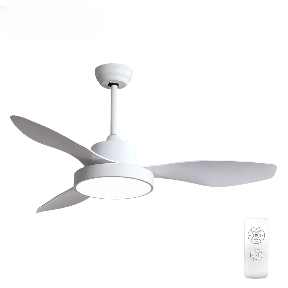 

Factory 47 Inch Bldc 3 ABS Blade Led Ceiling Indoor Fan with Remote Control Electric Ceiling Fan with Light