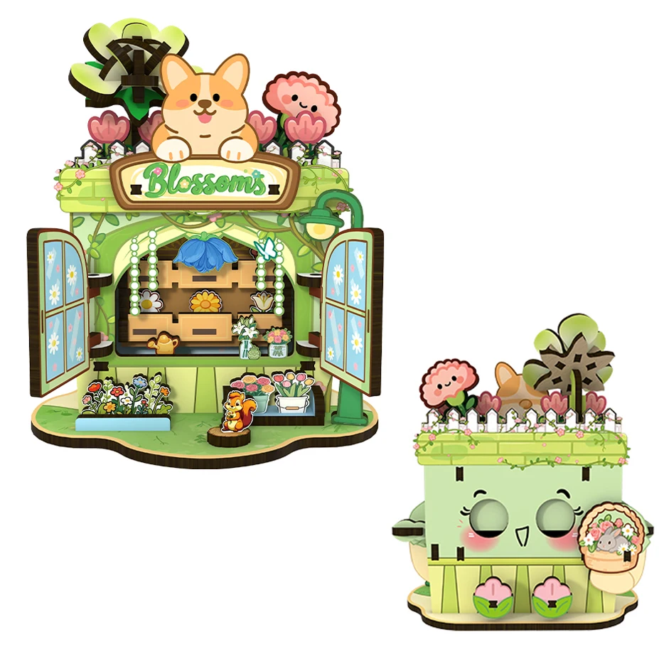 

DIY Miniature Dollhouse Wooden Football Cup Scene Model Shop Building Assemble Puzzle Ornaments Wood Craft Decoration Gift