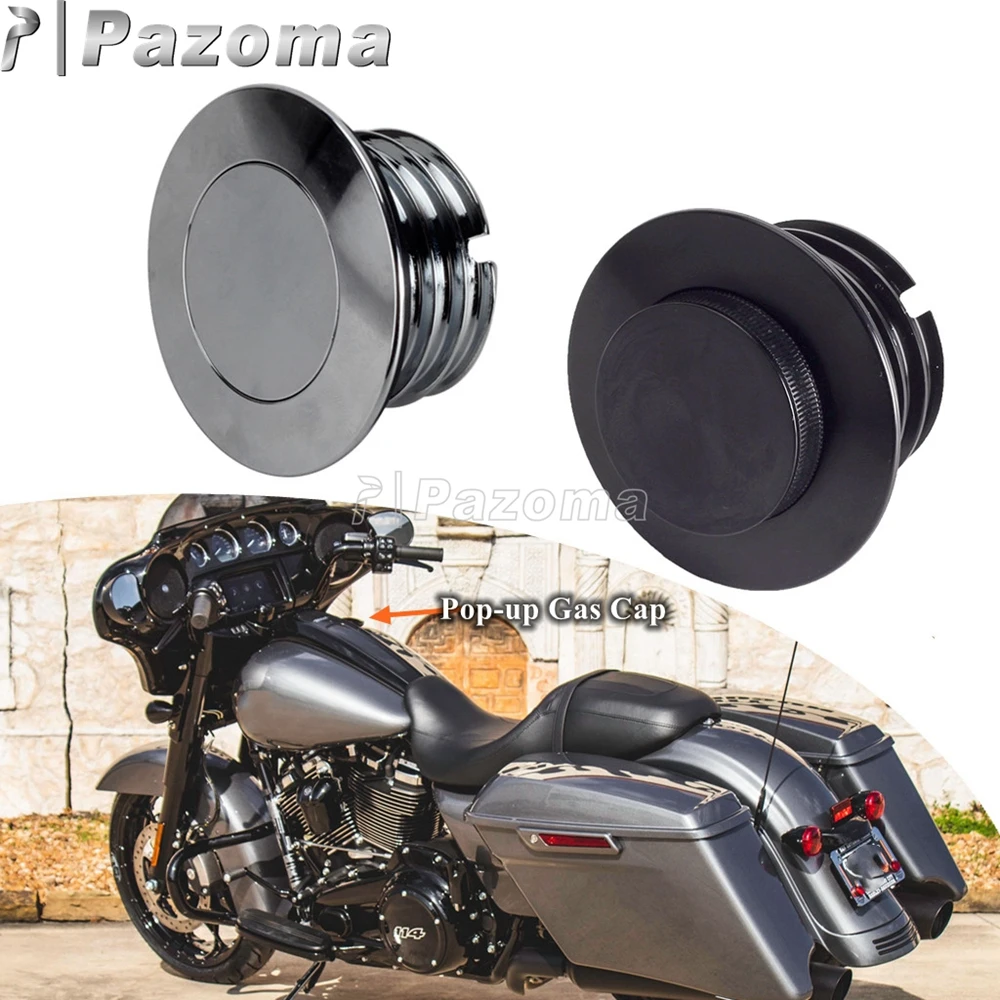 Motorcycle Fuel Tank Caps Pop-up Gas Cap For Harley Touring Street Glide FLHXS FLHXST Road Glide FLTRXS FLTRXSE FLTRXST 2021-23