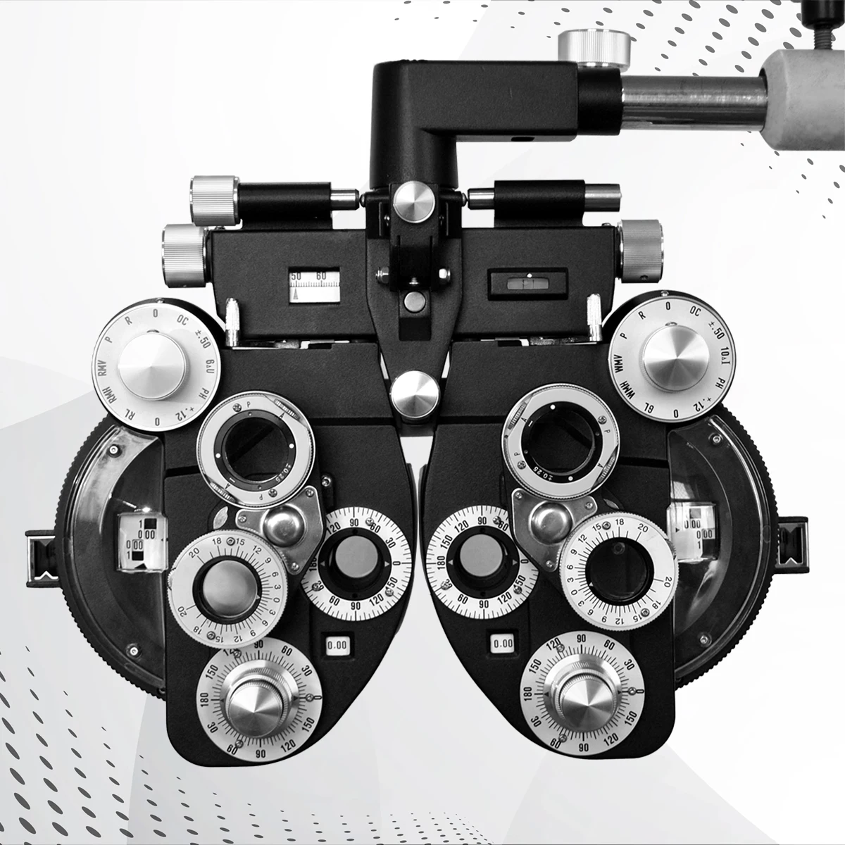 

Phoropter VT-5B |Minus Cylinder Phoropter | Customized Circular Polarisation Refractor Optometric Vision Tester