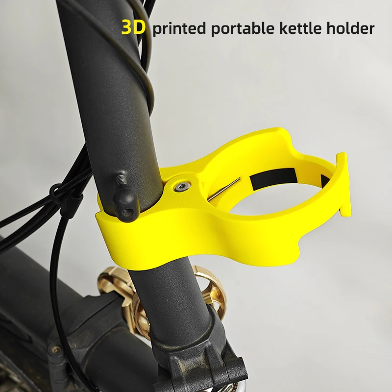

Convenient Water Cup Holder for Brompton Bikes Ideal Summer Hydration Folding Bike Accessories