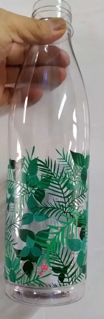 Vidro promocional de alto borosilicato com seu logotipo