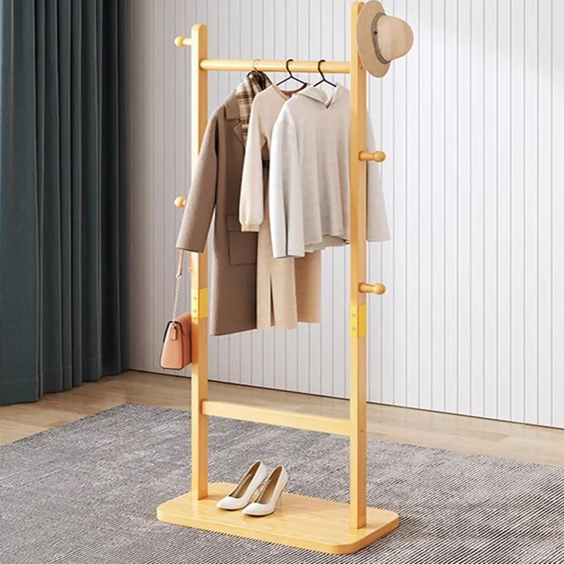 Extension Gold Hanger Hall Rack Boutique Clothing Nightstands Large Couple Wardrobe Floor Clothes Industrial Design Decor Shelf