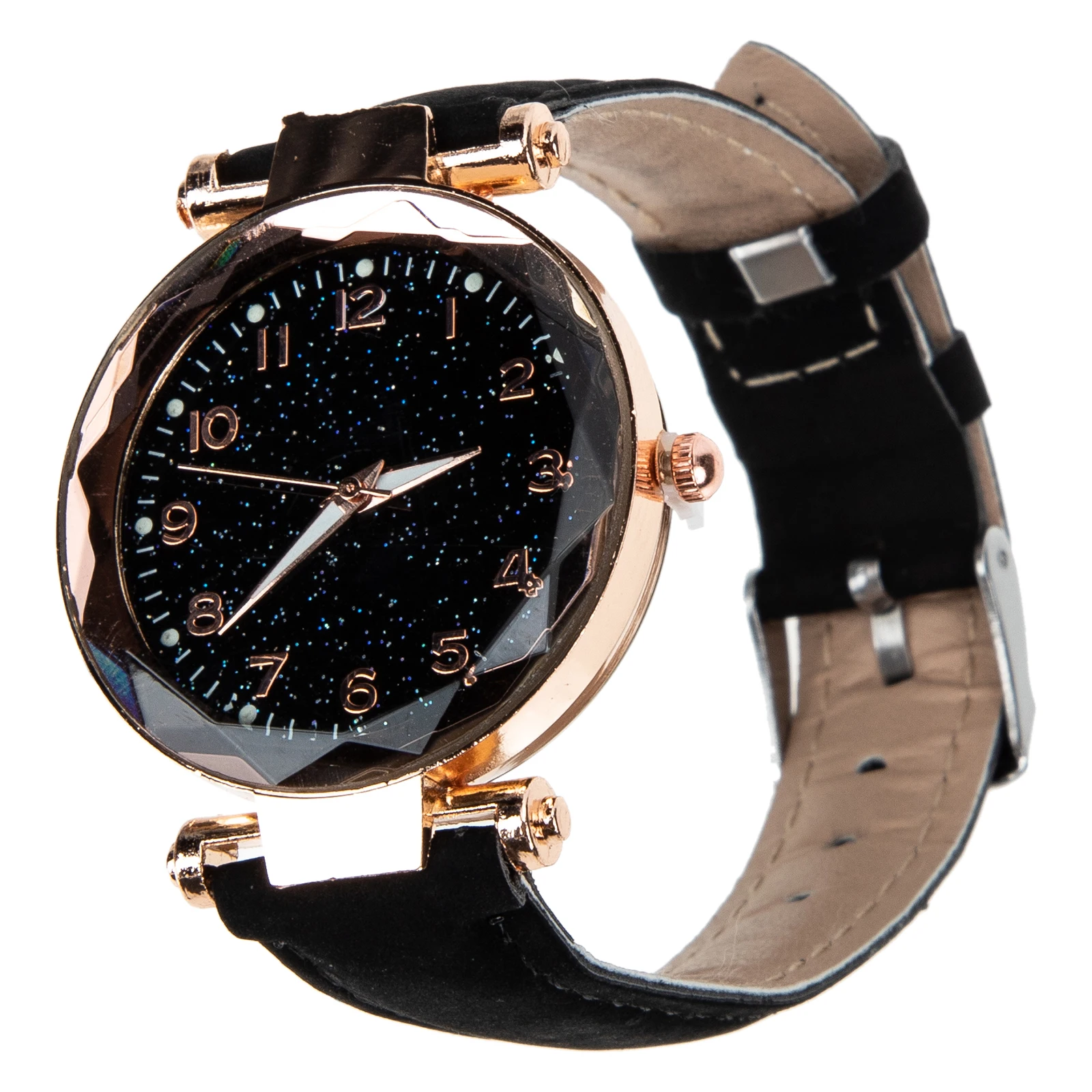 Luxury Sand Texture Strap Quartz Watch For Women Exquisite Adjustable Comfortable Design Fashion Accessory Gift Daily Party