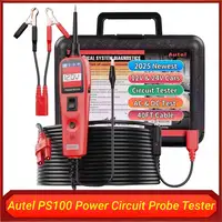 Autel PS100 probador de sonda de circuito de energía automotriz 12V 24V sistema eléctrico herramienta de escaneo de energía de diagnóstico leer medidor de voltios Digital