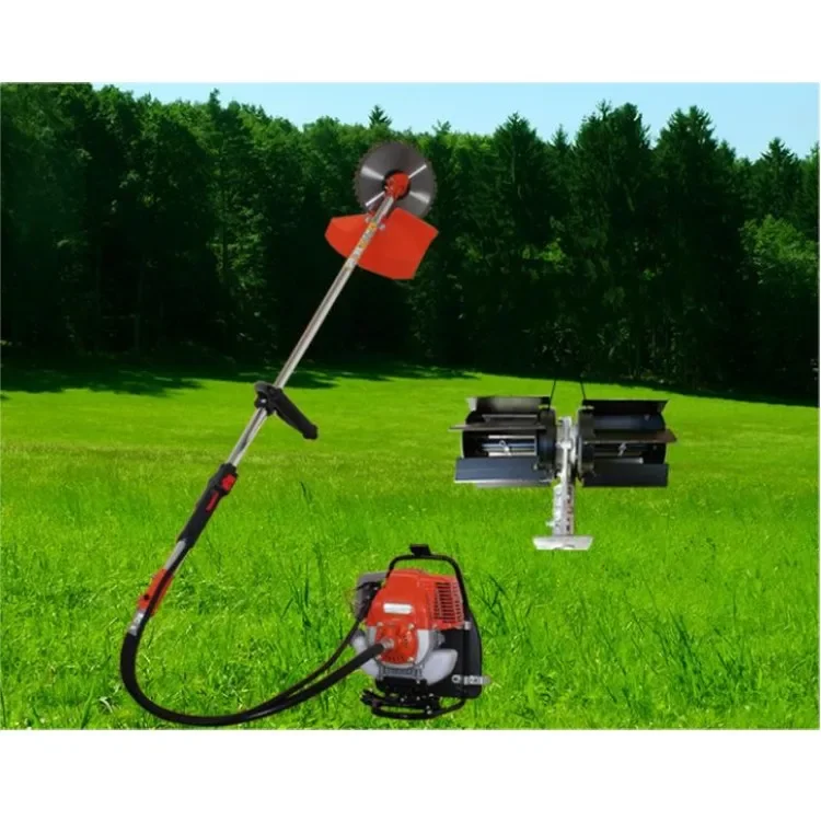 Practical and affordable stainless steel mini gasoline power weeder