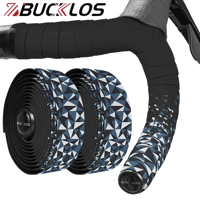 

Лента для шоссейного велосипеда BUCKLOS, 2,2 м, лента для руля велосипеда, обертка для шоссейного велосипеда, нескользящая амортизирующая лента, детали велосипеда