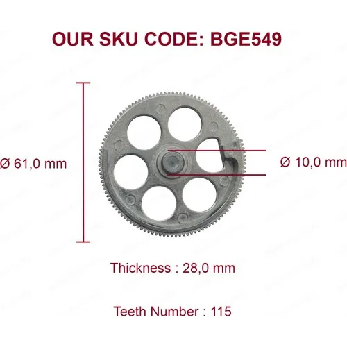 For Toyota Avalon Rear Curtain Motor Repair Metal Gear For 2005-2013 AP367890