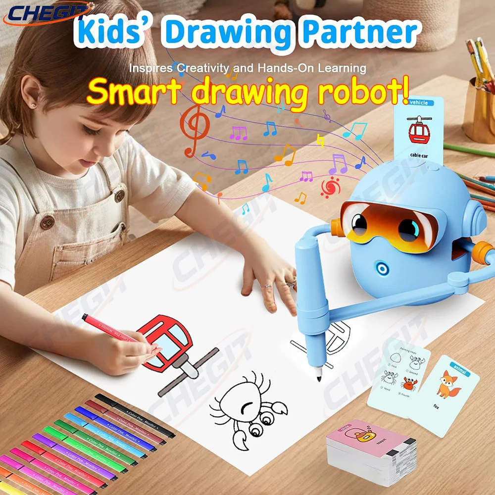 インテリジェント描画ロボット 自動啓蒙 インテリジェント描画ロボット 教材 教育用幼児機械玩具