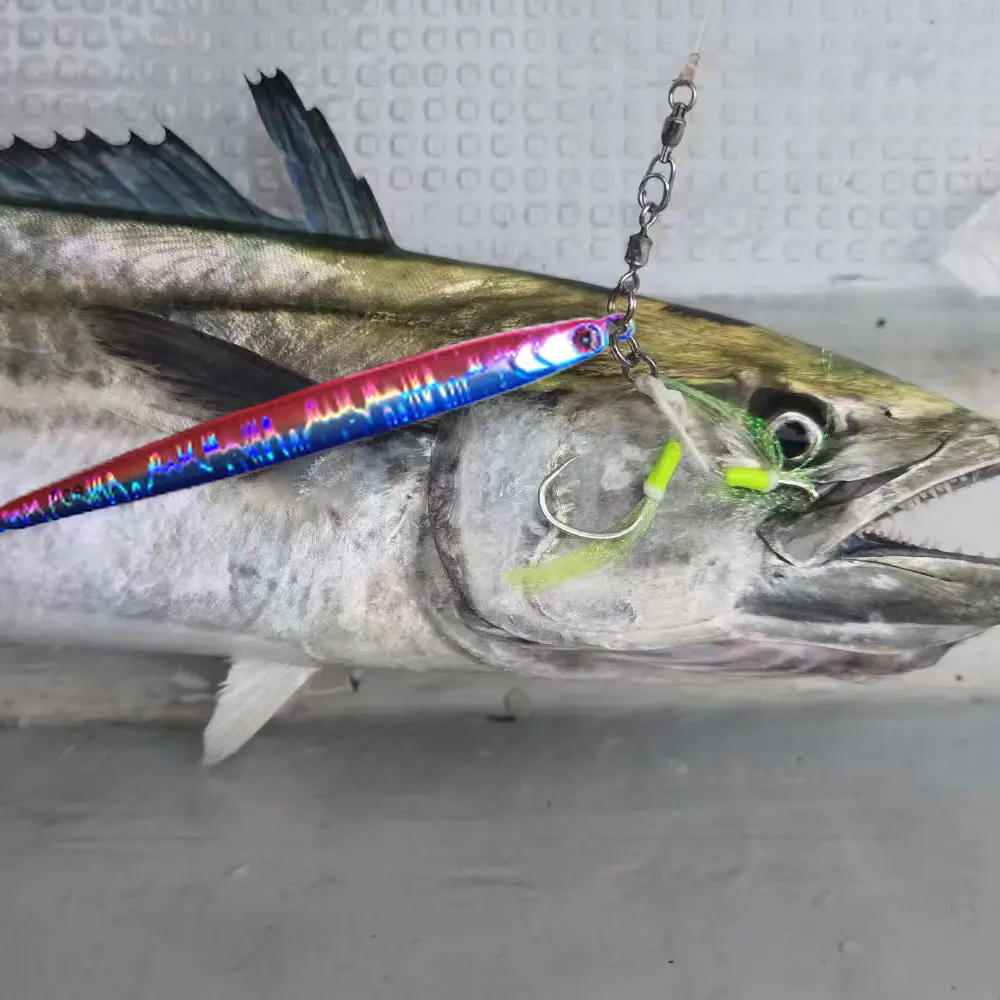 AS Fast JIg Lure Fishing Jig Speed Falling Angler 60g80g Boat Sea Fishing Metal Hard Vertical Bait Sinking Jigging Pesca Bait