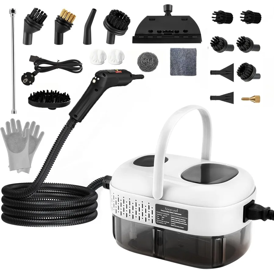 Portable Handheld Steam Cleaner 20 Piece Set