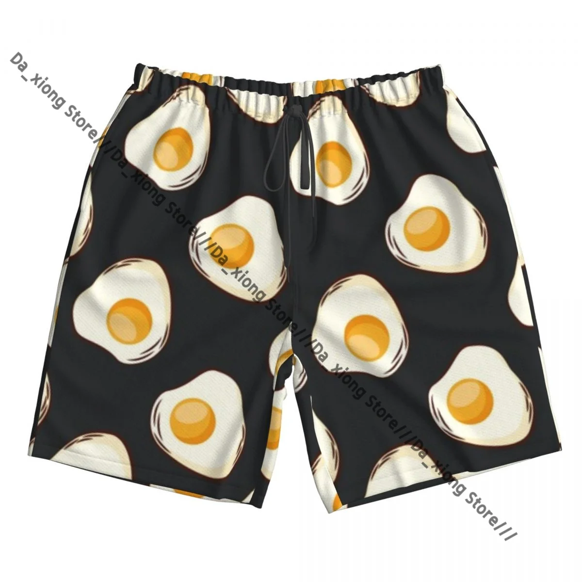 อาหารทอดไข่รูปแบบกางเกงขาสั้นว่ายน้ําแห้งเร็วสําหรับชายชุดว่ายน้ําชุดว่ายน้ํา Trunk ชุดว่ายน้ําชายหาด