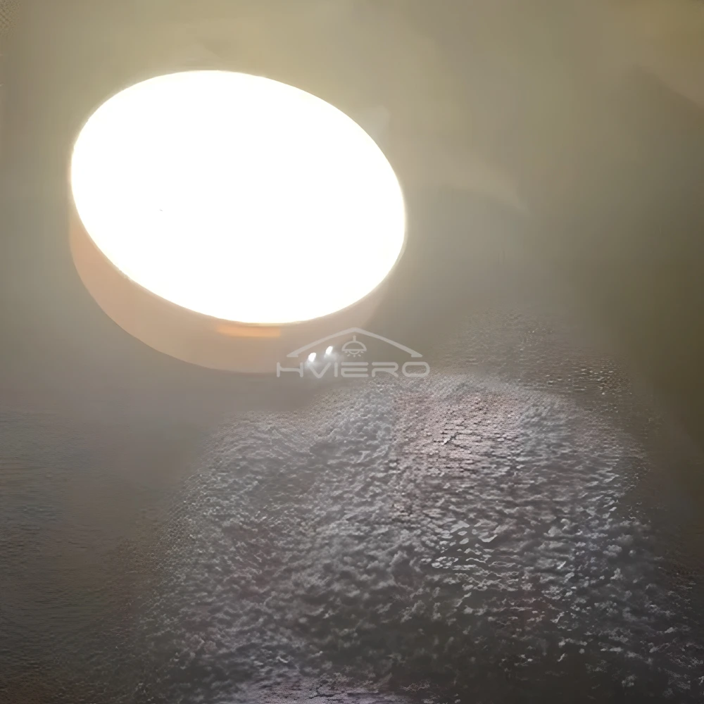 1/2/3/4/5/6/PCS Round Rechargeable Led Night Light Motion Sensor Smart Bedroom Decorative Wall Lamp for Home Illumination 8Led