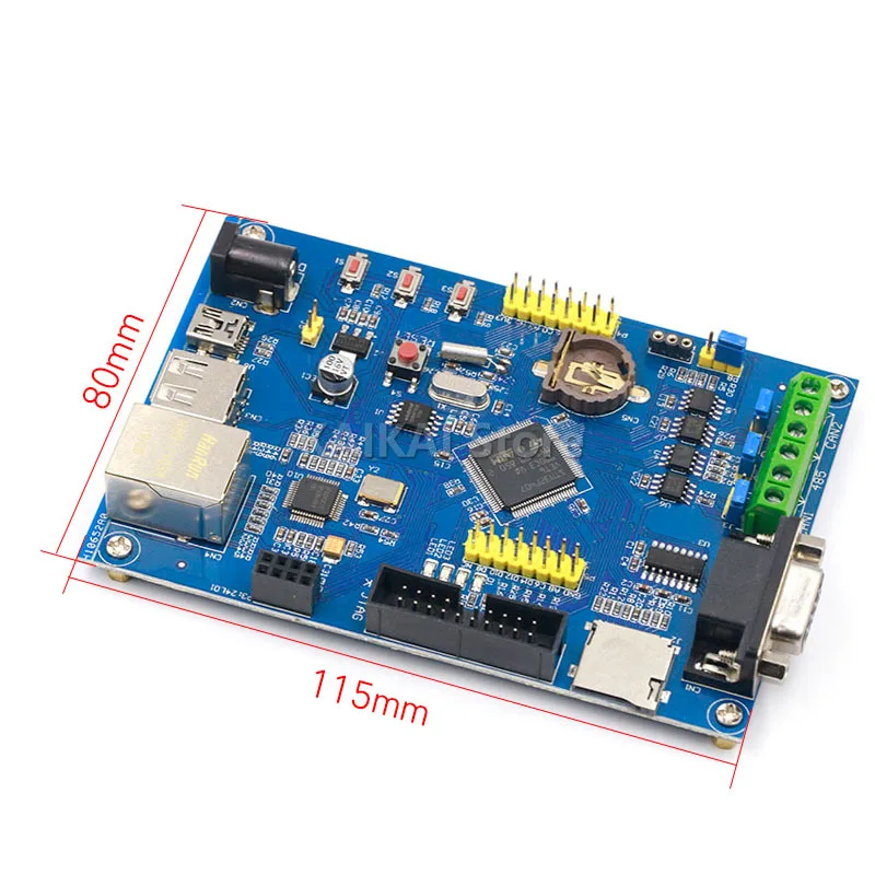 Imagem -06 - Placa Industrial do Desenvolvimento do Controle Stm32f407vet6 Rs485 Dual Pode Rede Ethernet Stm32 a