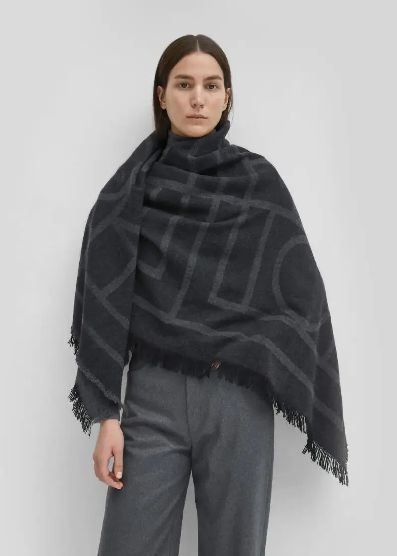 Cashmere Like Checked scarf Stripe Simple Design Cashmegiftre Women Shawl Luxury Lady Pashmina Scarves