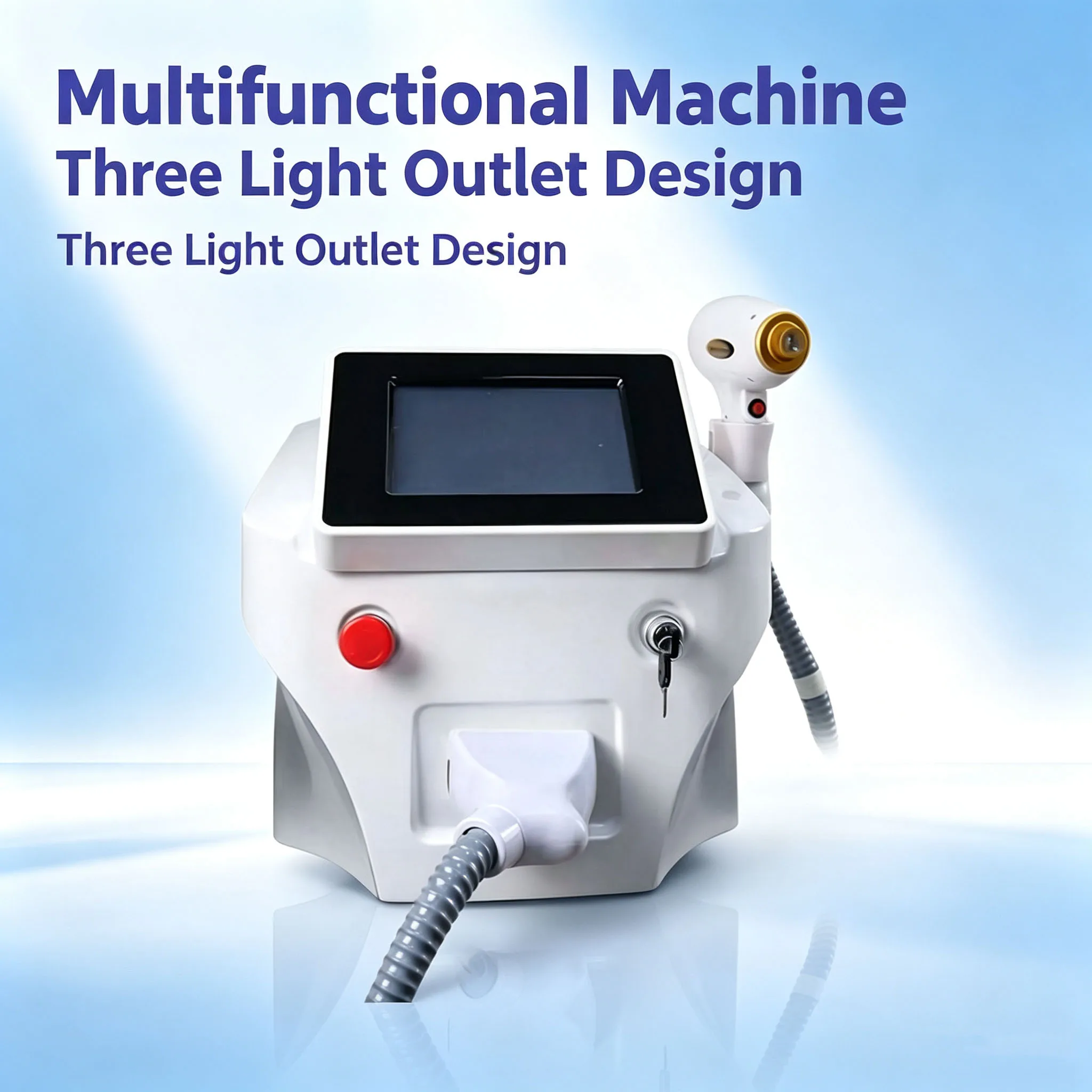 Soprano Wash-Off All-in-One Machine: Multi-functional Custom OEM with Adjustable Appearance, Interface, and Functional Configura