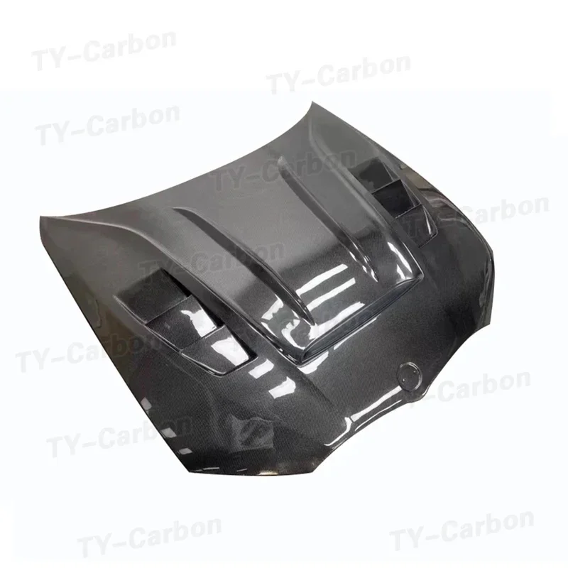 KQX Top quality Real Carbon Fiber TY style Front Engine Hood for 3 Series G20 G28 325I 330I M340I Body kit FRP 2019-2025