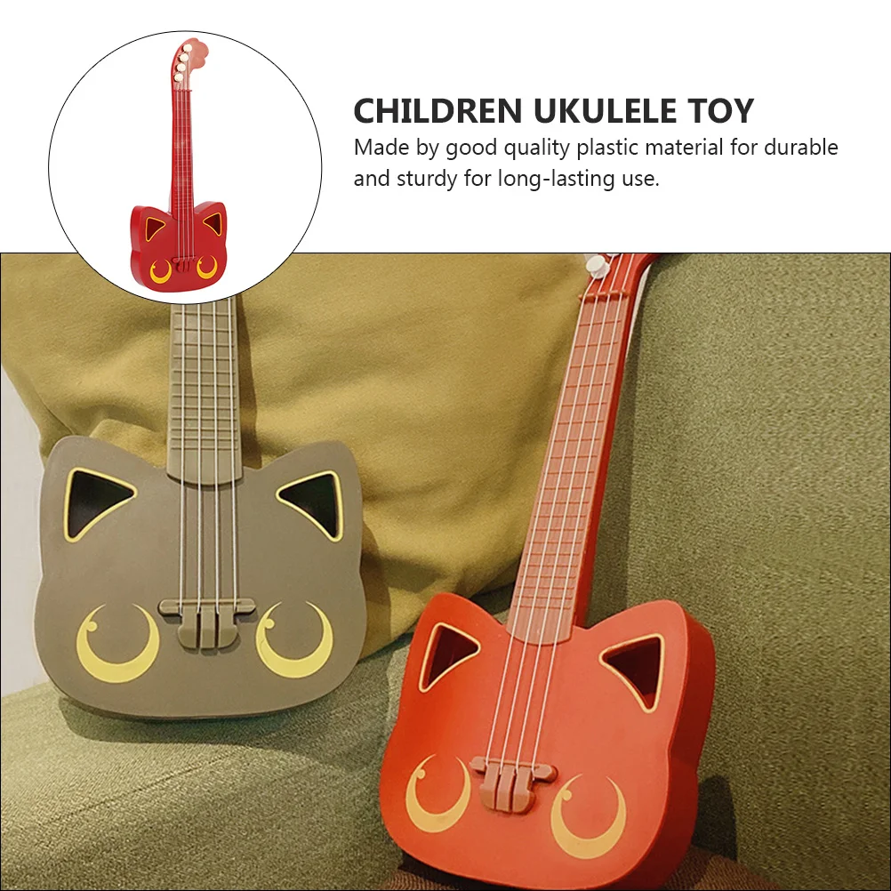 Simulation Ukulele Kid Toy Child Funny Simulated Guitar Musical Instrument Plaything Cartoon for Children Instruments