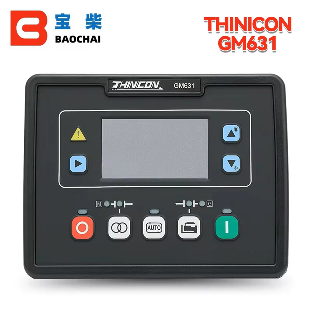 Thinicom GM631 Genset Controller AMF Control Pannel Module Replacement Harsen GU621A GU620A