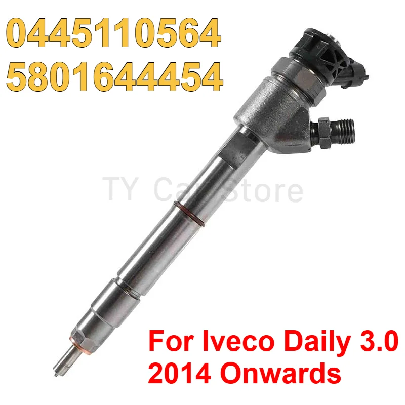 5801644454 0445110564 Genuine New Diesel Fuel Injector Nozzle For Iveco Daily 3.0 2014 2015 2016 2017 2018 2019 Onwards