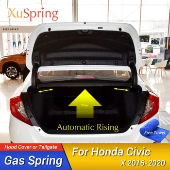 Refit Auto Hinten Stamm Tür Hebe Unterstützung Frühling Gas Schock Halterung Hydraulische Stange Strut Bars für Honda Civic 2016-2020