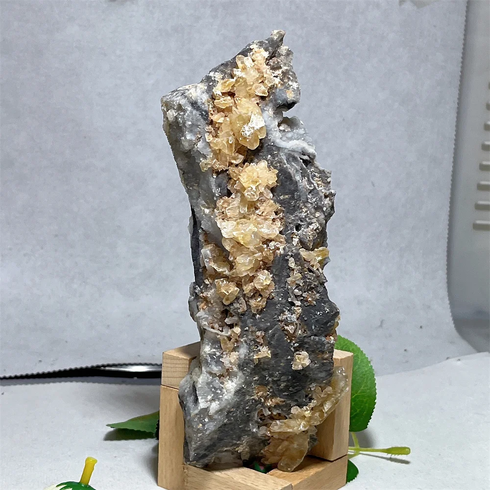 

Sphalerite Specimen Stone Quartz Gemstone Crystal Natural Healing Minerals Geode Energy Home Decorations+Stand