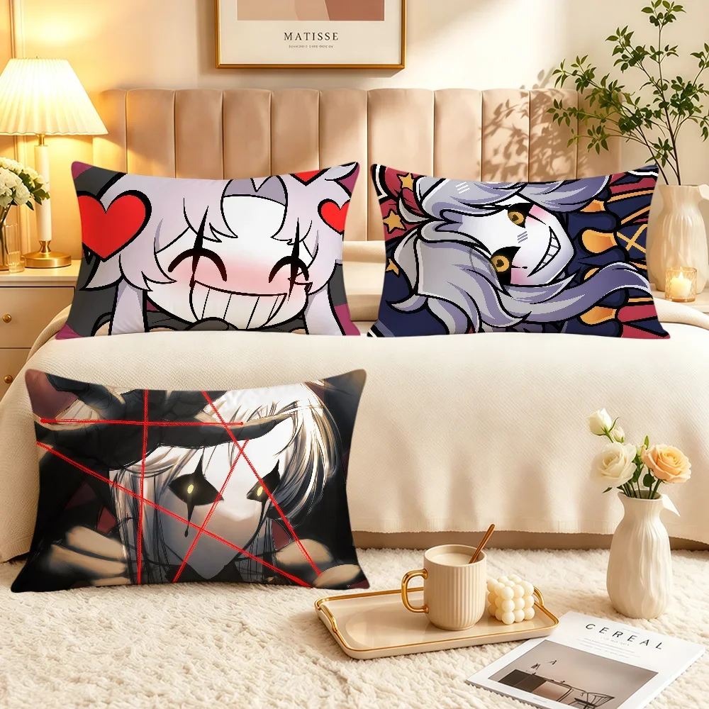 Pierrot Cute Game The Freak Circus Rectangle Cushion Cover Soft Home Sofa Living Room Decor Dorm Bedside Hogar Pillowcase Gift