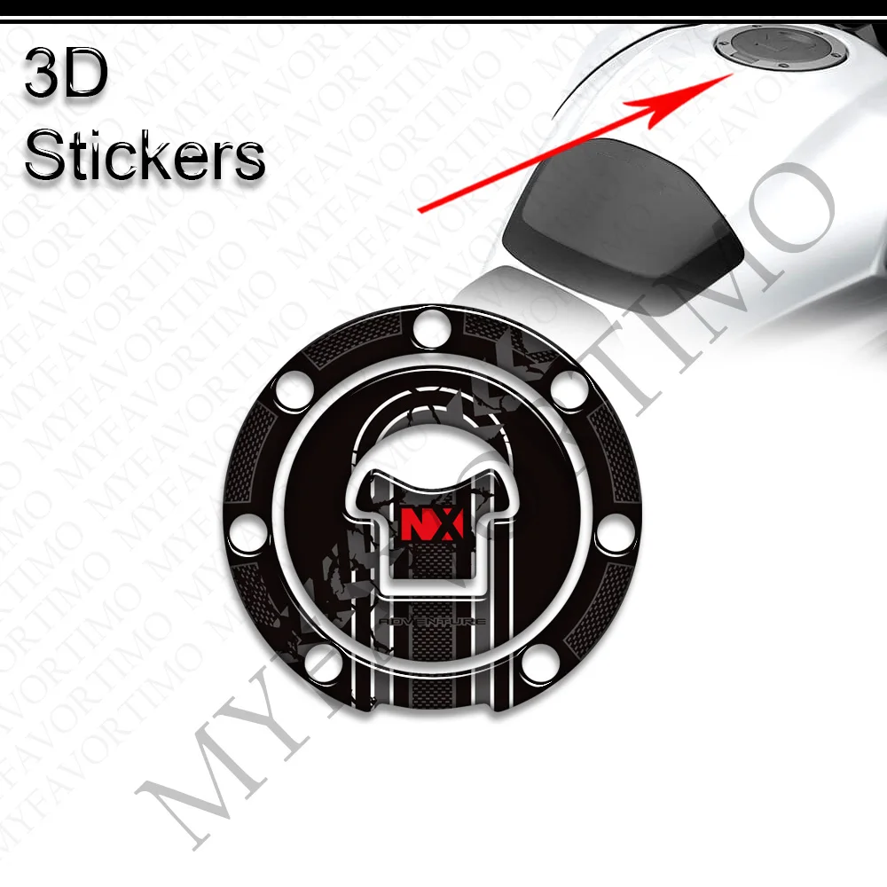Мотоциклетная накладка на бак, боковые ручки, комплект для газа, мазута, наколенники, наклейки для Honda NX400 NX500 NX 400 500 2024