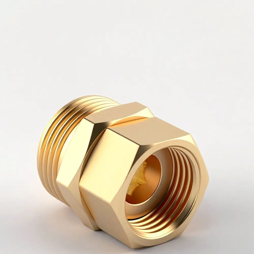 Brass Pipe Union Adapter For For Hongying Copper Fitting Threaded Connector Hydraulic Pneumatic Water Pipe Accessory