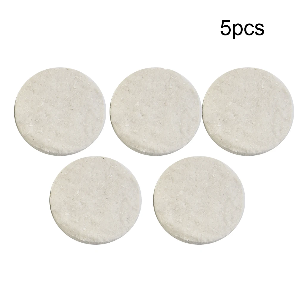 1/2/3/5pc Keramisch Vezel Katoen Rond Calcium-Magnesium-Silicaat 8,6x1,2cm Milieuvriendelijk Product Veiligheid Verwarming Cool