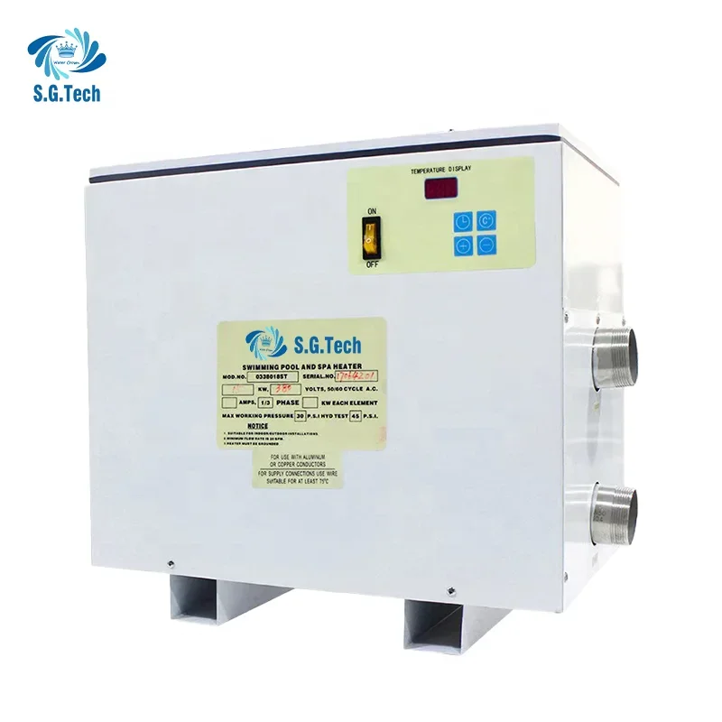 Water Crown Pool Hot Pump Safe And Reliable Digital Water Heater Spa Heating Constant Temperature