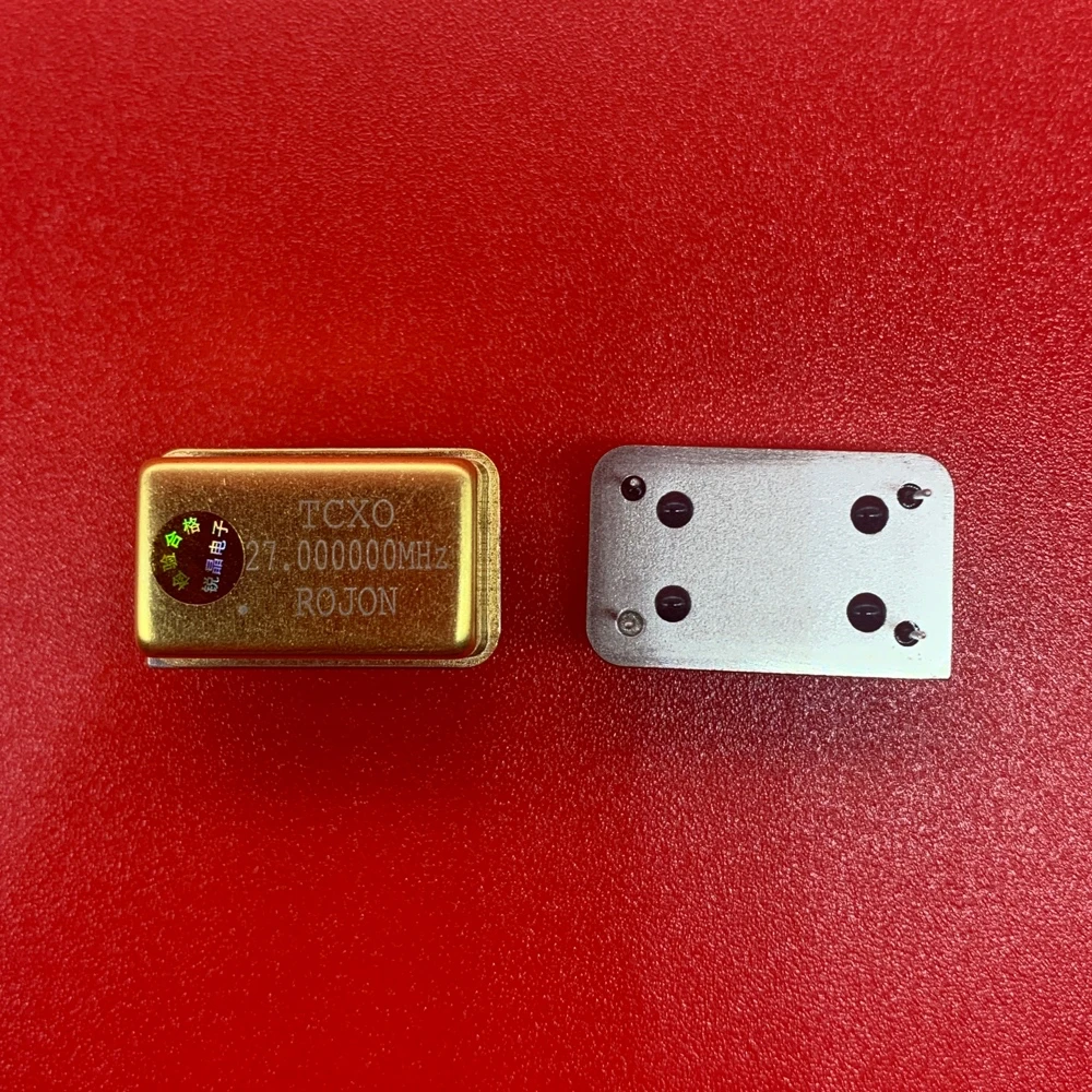 1PCS/ audio diy high precision TCXO 27.000MHz 0.1ppm gold plated version