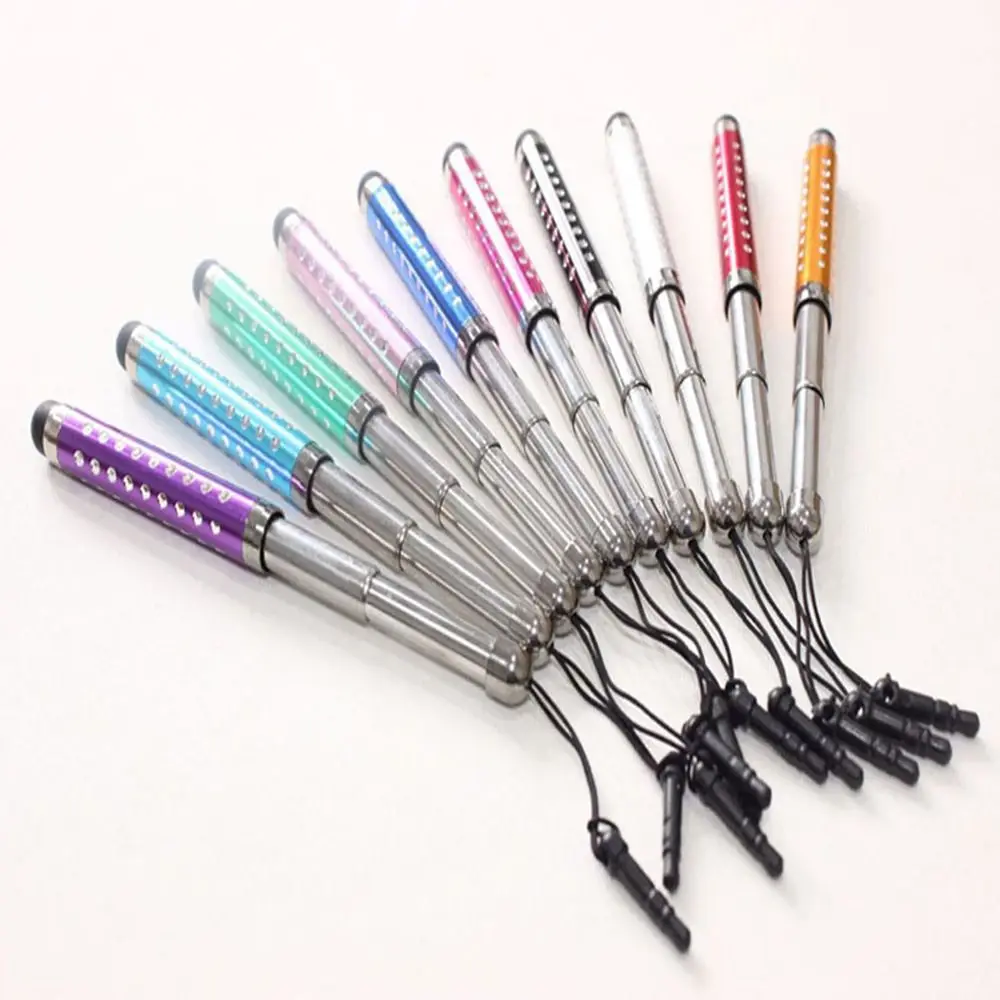 Mini High Precision Touch Screen Pen Electronics Retractable Capacitive Pen Multi-function Multicolor Stylus Pencil