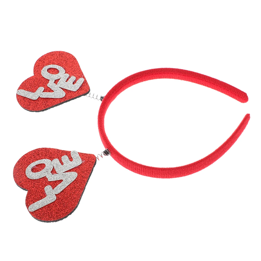 

Valentine'S Day Heart Hairbands Women'S Fashion Headbands For Weddings Parties Photo Props Decorative Accessories Bridal