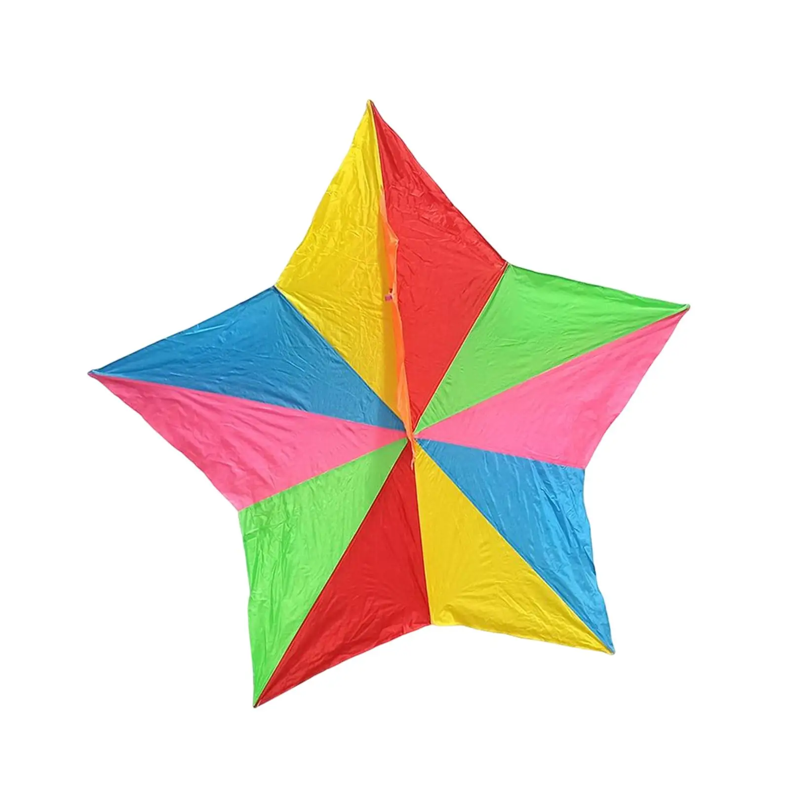 Large Five Pointed Star Kite Fly Kite Adorable Beach Toys Line Kite for Game Trip Children