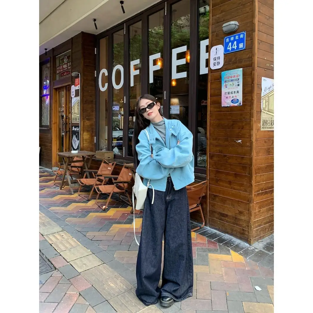 

Woman Jackets Elegant Holiday Suede-Effect Slim-Fitting Trending Fringe-Trimmed Asymmetric Demi-Season Fluff Layer Fitting Ins