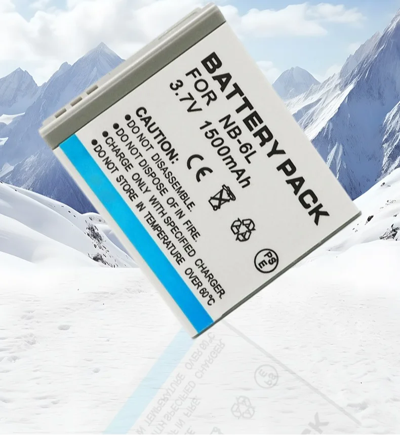 1500Mah NB-6L Repla… - image