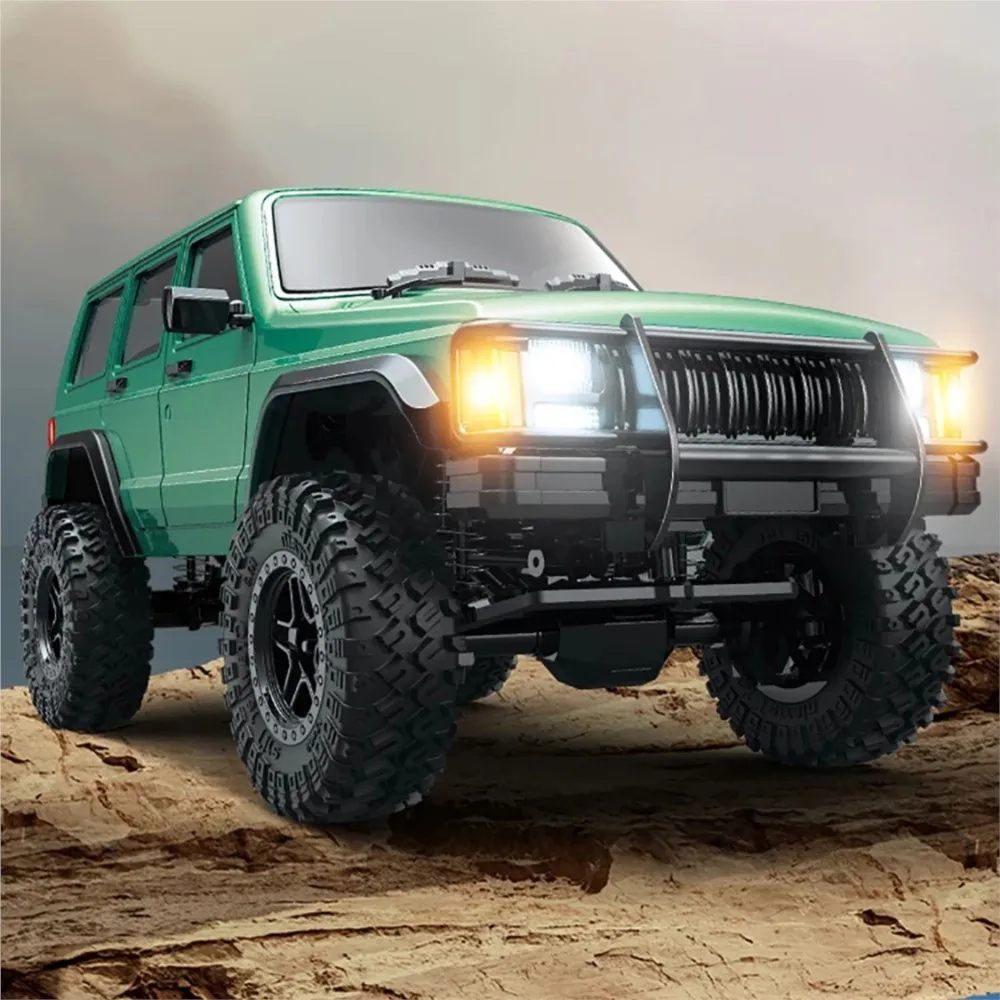 1/18 2.4G ABS 4WD Radiogestuurde Rock Crawler Cars 8562 RC Terreinvoertuigen 3Speed 370 Motor ESC Licht Afgewerkt Model Jongen Speelgoed