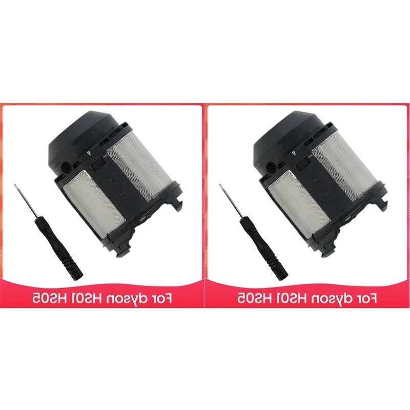 FZFZ 2X Inner Filter Replacement Cover For Dyson Airwrap HS01 HS05 Models Curling Iron Inner Filter Dust Cover Black