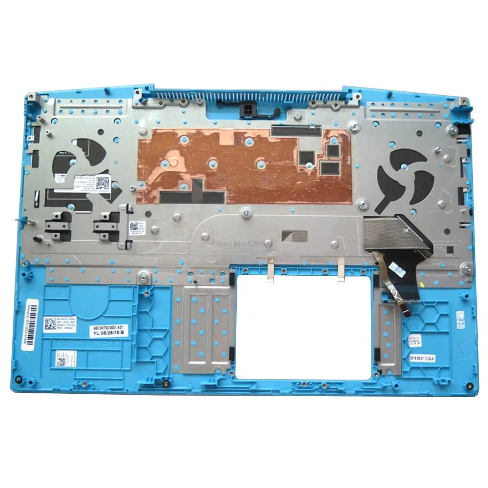 Imagem -03 - Espanhol sp Laptop Apoio para as Mãos para Dell g3 3590 3500 0p0ng7 P0ng7 05dc76 5dc76 024dpd 24dpd 0j4hnr J4hnr 03cv7c 3cv7c Teclado Novo