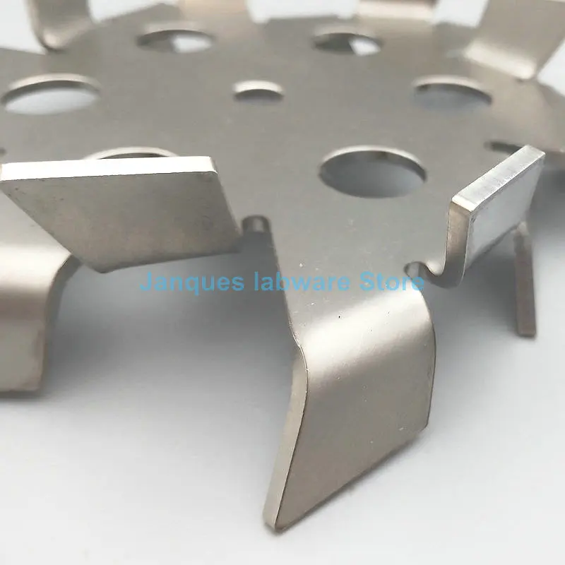 1pcs 304 Stainless Steel Sawtooth Dispersion Plate with Deflector hole,Mixing high viscosity material Stirring Paddle