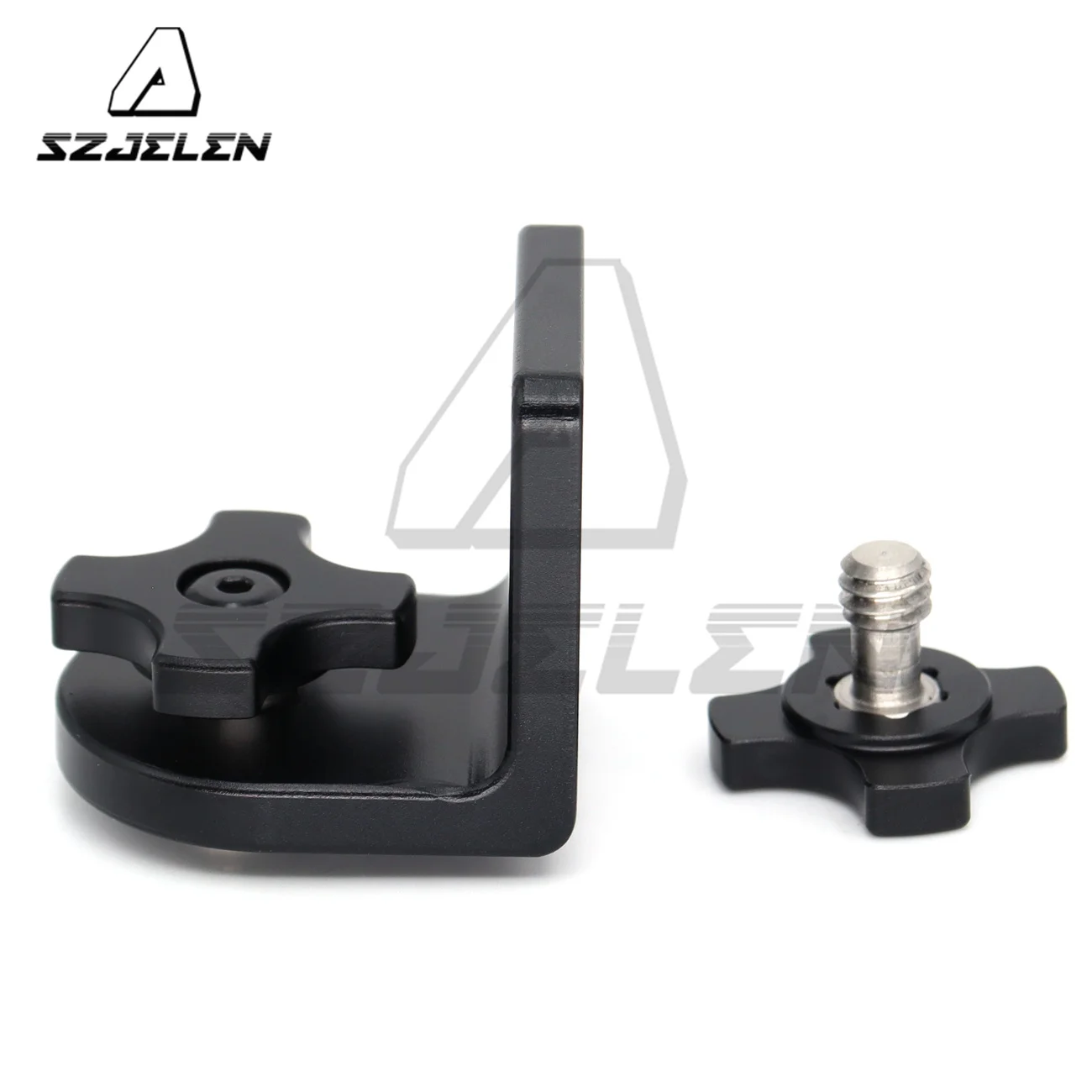 

1/4" to 3/8" Screw Right-Angle Bracket, Universal Adapter for Photographic Equipment