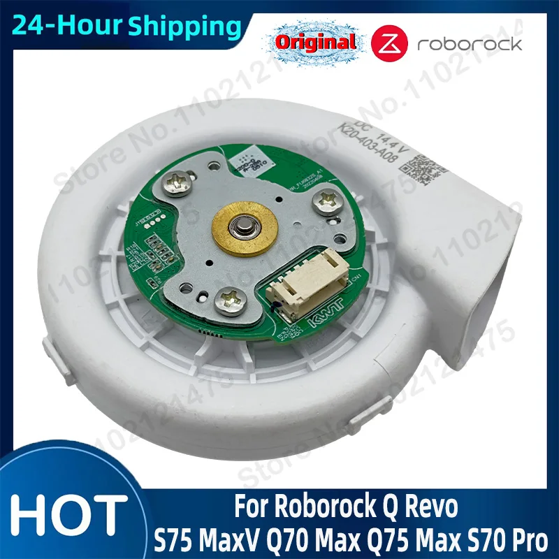 

Original Fan Engine Accessories For Roborock Q Revo S75 MaxV Q70 Max Q75 Max S70 Pro Fan Module Motor Robot Cleaner Vacuum Parts