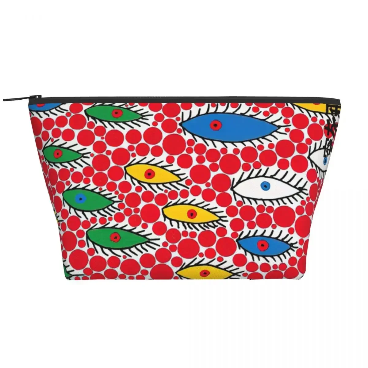 Kawaii Yayoi Kusama Eyes In The Sky Travel Toiletry Bag for Women Makeup Cosmetic Bag Beauty Storage Dopp Kit