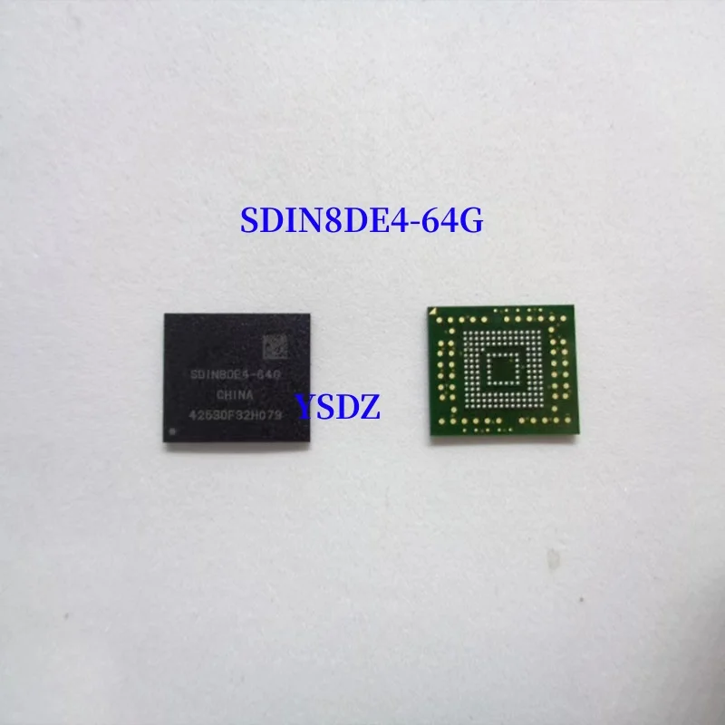 

100% New Original SDIN8DE4-64G BGA EMMC SDIN8DE4 64G (1-10piece)